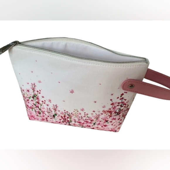 Dior Floral Cosmetic Bag Pouch Trousse Makeup Case Clutch Gift with purchase - Picture 2 of 6